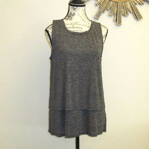 Tiered Jersey Tunic Size Medium